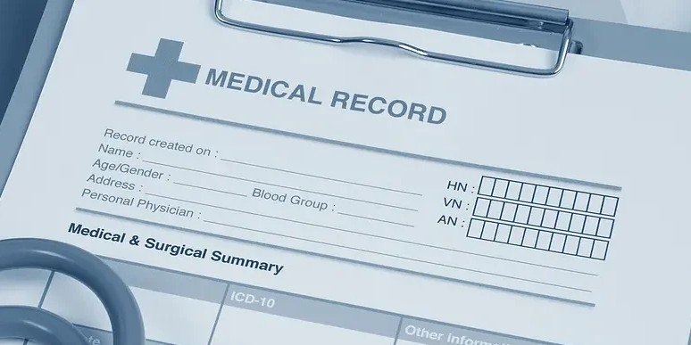 Close-up of a medical record form on a clipboard, illustrating how accurate documentation supports personal injury settlements in Pasadena and Alhambra, California. Close-up of a medical record form on a clipboard, illustrating how accurate documentation supports personal injury settlements in Pasadena and Alhambra, California.